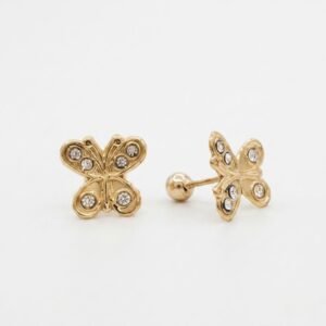 figura mariposa yuyera oro 10 kts