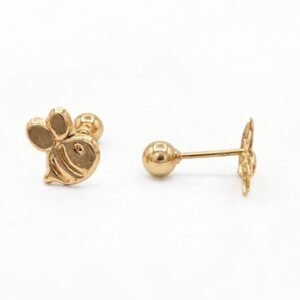 figura abeja oro 10kts
